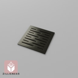 modern shower drain - square